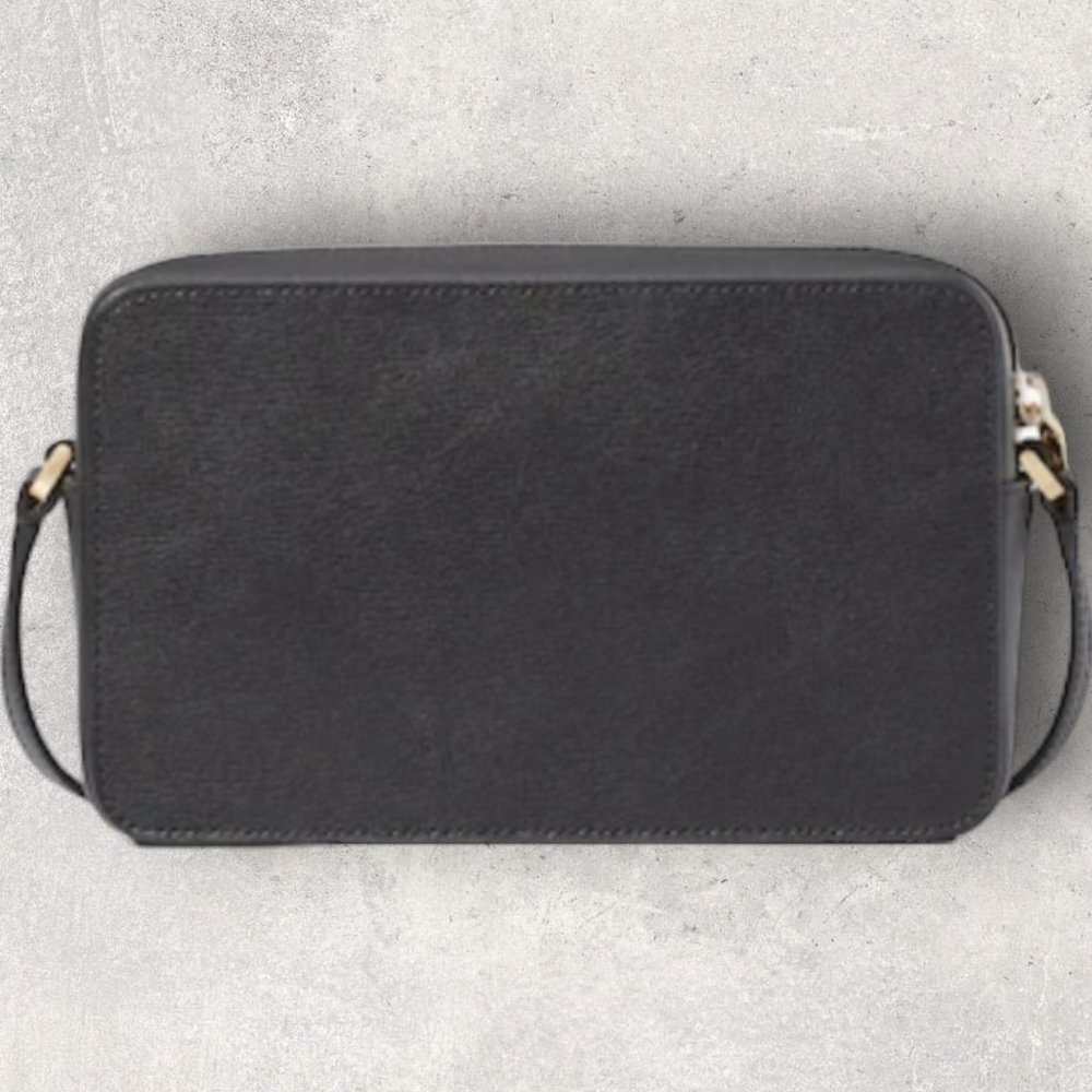 Kate Spade Sienna Refined Grain Leather Crossbody - Black - NWT - Picture 9 of 9